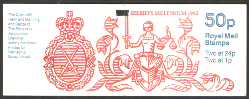 (image for) FB63 / DB14(22) + BMB Cyl B35 B4 Sheriff's Millennium Folded Booklet